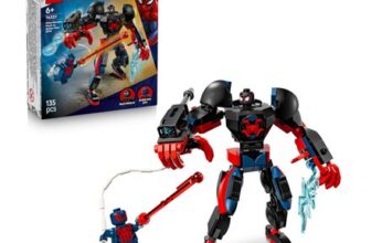 LEGO Marvel Miles Morales Mech vs Spider-Man 2099 76337