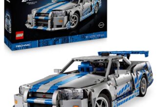 LEGO Technic 2 Fast 2 Furious Nissan Skyline GT-R (R34) Car Model Kit