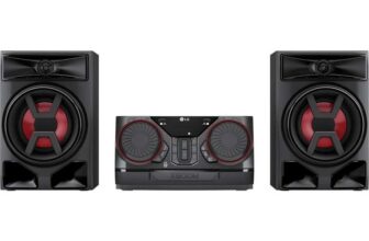 LG CK43N.DGBRLLK xboom CK43N 300 Watt Mini Hi-Fi System Bluetooth Hi-Fi System – Sold by AO (UK Mainland)