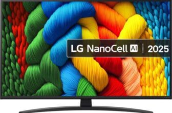 LG NANO81A 43 NanoCell AI 4K HDR Smart TV 2025 – 43NANO81A6A
