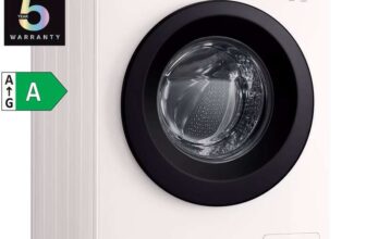 LG X10 Series 9kg 1400rpm Inverter Direct Drive ThinQ Washing Machine F4X1009NWK 5 Year Warranty – W/Code Sold by AO (UK Mainland)