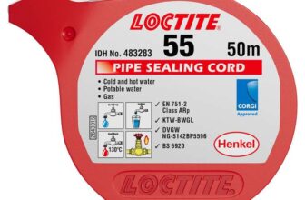 LOCTITE 55 Pipe Thread Sealant, Non Curing for Metal and Plastic, 50m World of Supply / FBA