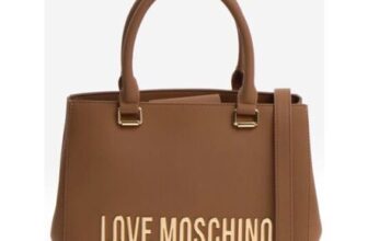 LOVE MOSCHINO Camel Bold Style Shoulder Bag