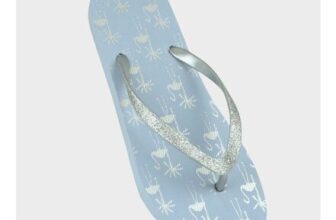 Ladies Flamingo Flip-Flops