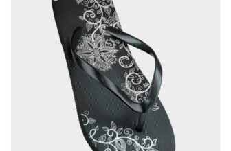 Ladies Mandala Flip Flops