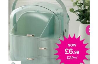 Large Make-up Cosmetic Organiser Storage Box – P&P 70p