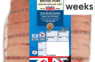 Large Pork Shoulder Joint £2.50/kg – Clubcard Price