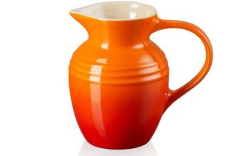 Le Creuset Stoneware Breakfast Jug, 600 ml, 550 g, Volcanic