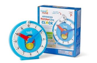 Learning Resources Advanced Numberline Clock Age 7-11