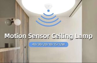 Led Ceiling Lamp With Motion Sensor 15W – Zhongshan CY Lighting Store