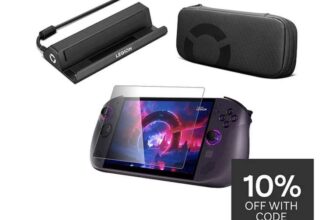 Lenovo Legion Go S Bundle – AMD Ryzen Z2 Go -SteamOS – 16GB RAM – 1TB SSD – with Dock, Carry Case and Screen Protector w/code – Free C&C