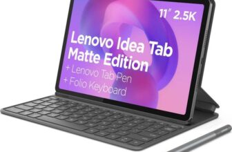 Lenovo TDS 11 Inches 128GB Android Tablet Luna Grey Including Case and Pen – With Code, Sold by AO (UK Mainland)