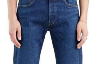 Levis Mens 501 Original Fit Jeans 34W 32L