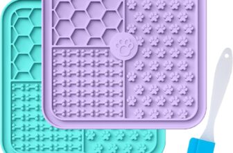 Licky Mats for Dogs and Cats, Premium Lick Mats with Suction Cups for Dog Anxiety Relief, Dog Licking Mat for Bathing, Grooming and Training