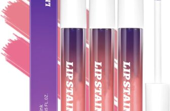 Lip Stain Peel off – 3 Colors Lip Tint Peel Off – Matte Peel Off Lip Stain – Matte Liquid Lipstick Nude Lip Gloss Waterproof Lip Tint Stain Non-stick Cup Peel Off Lipstick Lip Makeup for Women