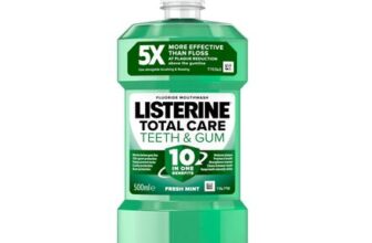 Listerine Total Care Mouthwash 500ml, 10-in-1 Benefits