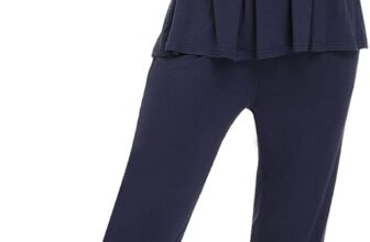 Litherday Womens Maternity Nursing Pyjamas Set Long-Sleeved Breastfeeding Sleepwear Soft Labor Nightwear PJ Loungewear-2