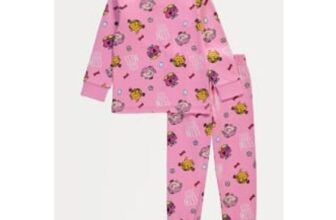Little Miss Pink Long-Sleeve Pyjamas