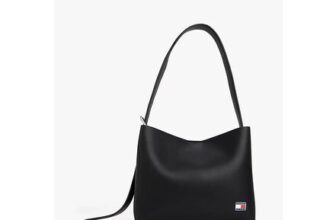 Logo Plaque Hobo Bag