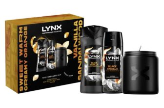 Lynx Black Vanilla Fine Fragrance Kit Gift Set