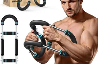 MERACH Arm Trainer with 3 Resistance, Adjustable 27-50 KG – with voucher – Sold by MERACH DIRECT EU / FBA