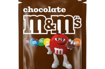 M&Ms Chocolate Pouch, 112g – (S/S £1.21)