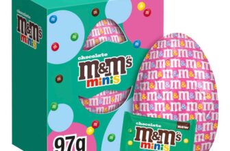 M&Ms Minis Milk Chocolate Medium Easter Egg 97g