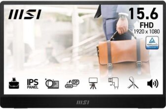MSI CMS Pro MP161 E2U Full HD 15.6 Inches Monitor Black with code – Sold by AO (UK Mainland)