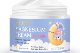 Magnesium Cream for Kids,Magnesium Lotion for Sleep,Natural Bedtime Lotion Relaxation & Relieves Stress, Natural Body Butter for Deep Hydration – Safe for Kids