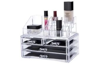 Makeup Storage Box with Multiple Small Compartments