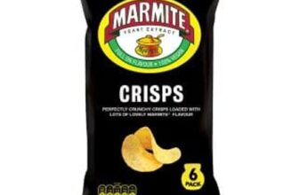 Marmite Crisps 6x25g