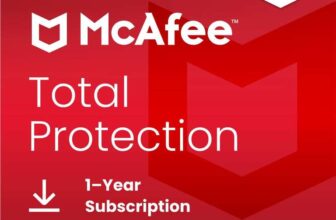McAfee Total Protection 3-Devices 2026 Security Software, Antivirus, VPN, Scam Protection 1-Year Subscription with Auto-Renewal