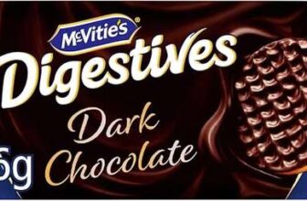 McVities Dark Chocolate Digestive Biscuits 266g – £1.09 / 98p S&S