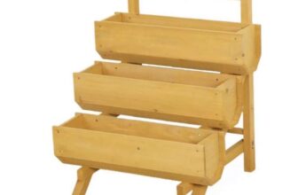 Mcgregor Stepped Timber Garden Planter – Free C&C