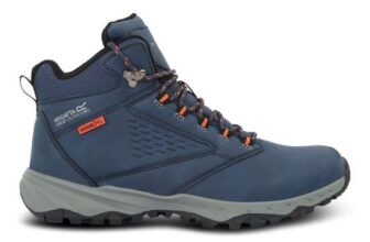 Mens Amble Walking Boots Navy Blue Water Repellent – Free Delivery For Members – Free to join