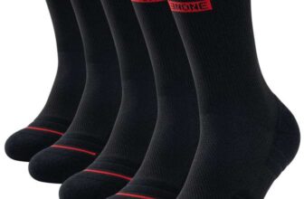 Mens Breathable Sports Hiking Socks, Cushioned, Anti Blister – Various Sizes – Sold by RUIXUE-LANJ / FBA