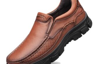 Mens Casual Loafers Classic Business Leather Shoes