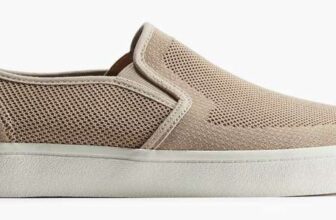 Mens Slip-on Mesh Trainers – Sizes 6.5 to 11 Beige, 6.5 & 11 for Navy Blue ( £13 ) – Free C&C