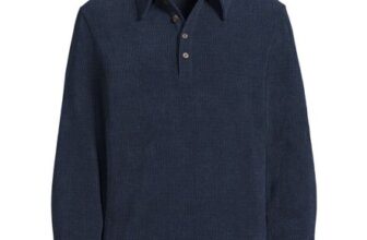 Mens Soft Velour Polo in Navy or River Stone Green