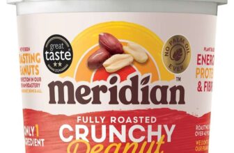 Meridian Crunchy Peanut Butter 1Kg 4 for 3- Clubcard Price