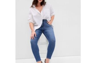 Mid Indigo Blue High Waisted True Stretch Skinny Jeans