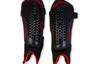 Mitre Unisex Aircell Football Ankle Protection Shin Pads