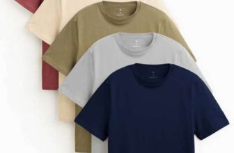 Mixed Regular Crew Neck T-Shirts 5 Pack – All Sizes available Free C&C