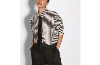 Mixed Stripe Fitted Shirt – Extra 10% Off, with Code: EXTRA
