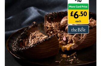 Morrisons the Best Loaded Milk Chocolate Half Topped Easter Egg