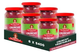 Mrs Elswood Crunchy Vegetables 6 x 540G – S&S £10.73