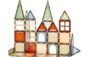 Multi Dekko 40-Piece Magnetic Educational Building Blocks Toy