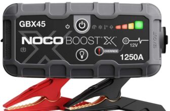 NOCO Boost X GBX45: 1250A UltraSafe Jump Starter Power Pack 12V Car Battery Booster, Portable Power Bank & Jump Leads