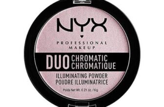 NYX Duo Chromatic Illuminating Powder Highlighter Lavender Steel