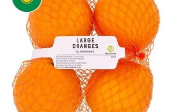 Nectar Price Sainsburys Oranges Large X4